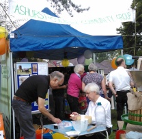 2014 ACCG stall at the Fete